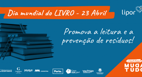 World Book Day is celebrated by LIPOR with a book collection campaign aimed at waste prevention